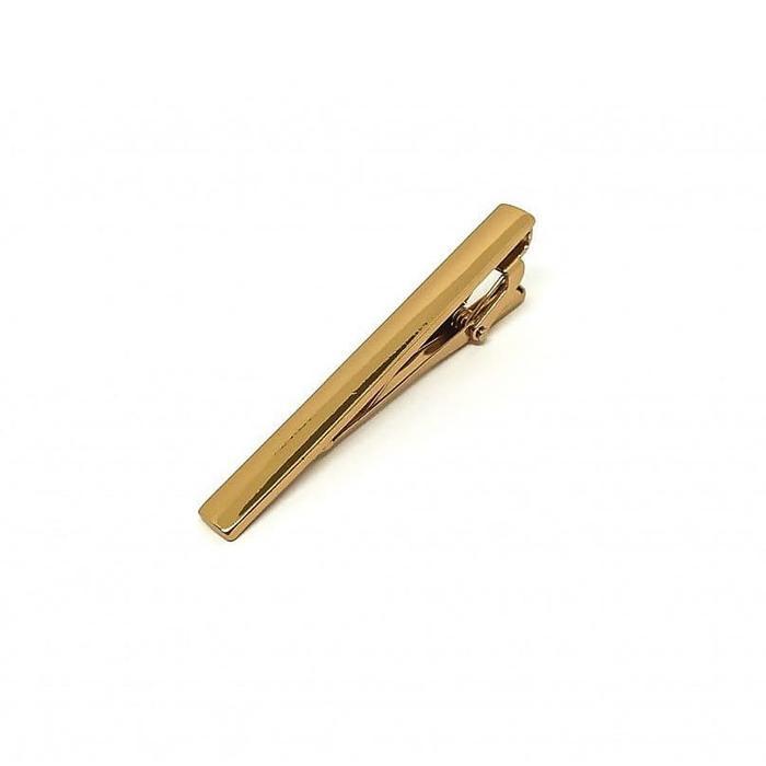 Houseofcuff Pin Tie Jepit Dasi ROSE GOLD PIN TIE REGULAR - Mawar Emas