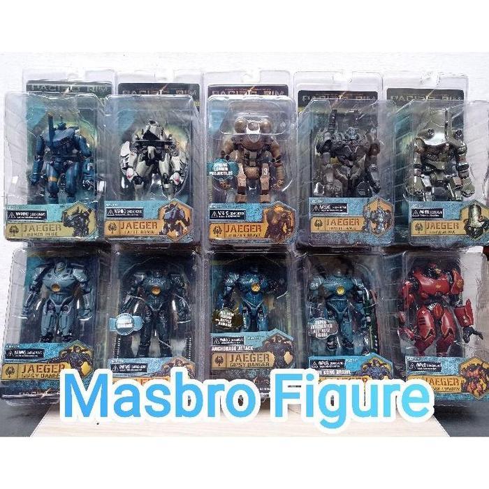 Ready Figure Neca Pacific Rim Gipsy Danger Crismon Typhoon Cherno Alpha