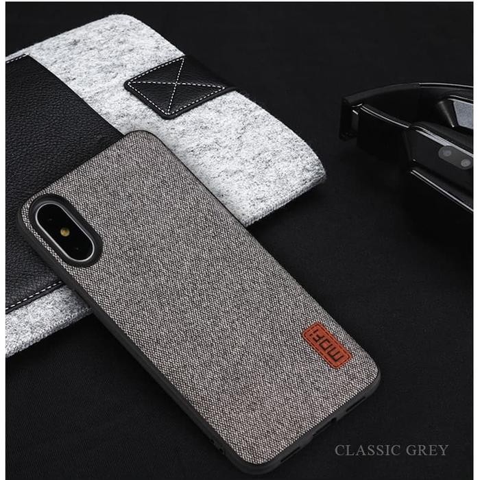 IPHONE XS MAX 6.5 MOFI FABRIC ORIGINAL CASE JEANS LUXURY PREMIUM SOFT
