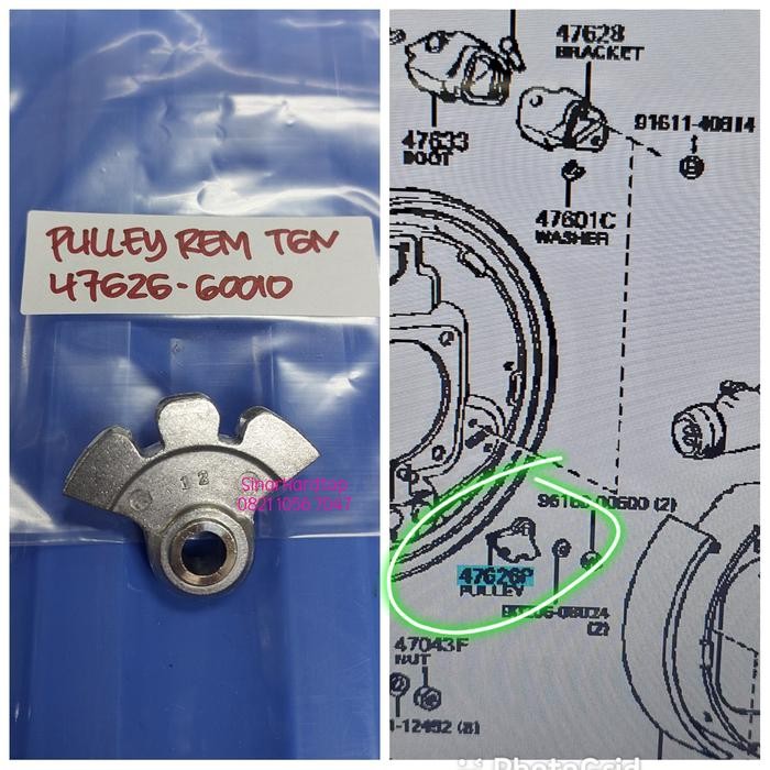 Paling Baik Pulley Rem Tangan Hardtop Fj40 Bj40 Original Terlariss 
