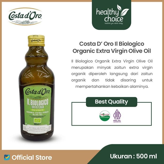 

Stok Baru COSTA D'ORO ORGANIC EVOO 500 ML