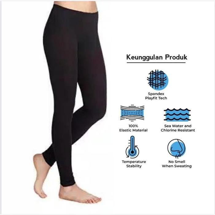 celana baselayer bahan spandek lycra