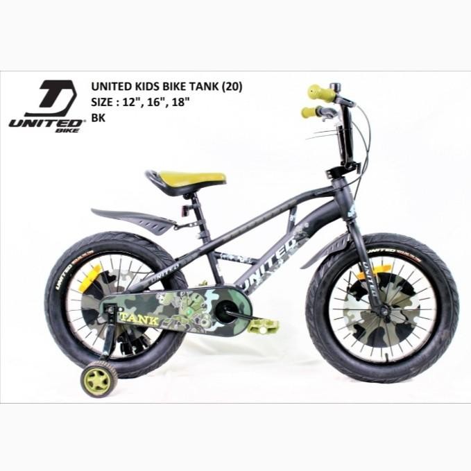 Ready Sepeda Anak - Kids Bike United Tank Terlaris