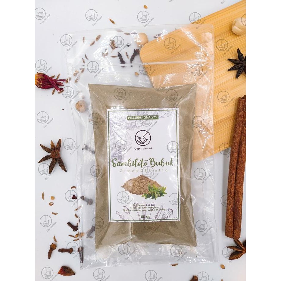 

Premium 100gr Sambiloto Bubuk / Rempah / JSR / PREMIUM QUALITY