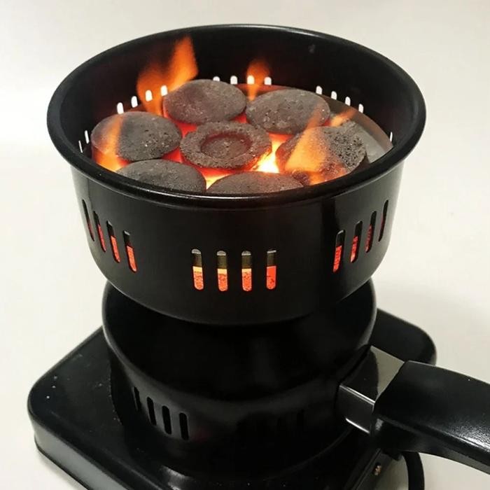 Kompor Bbq Panggang Bakar Arang Elektrik Listrik 500 W Charcoal Burner Stove