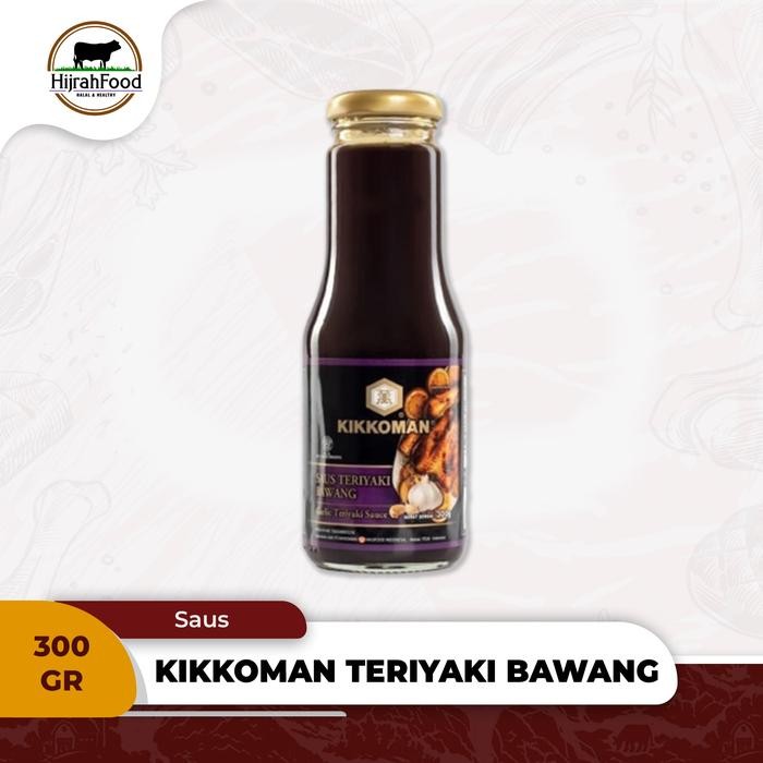 

Pilihan- Kikkoman Garlic Teriyaki / Saus Teriyaki Bawang - Halal (Qty. 300 Gr)