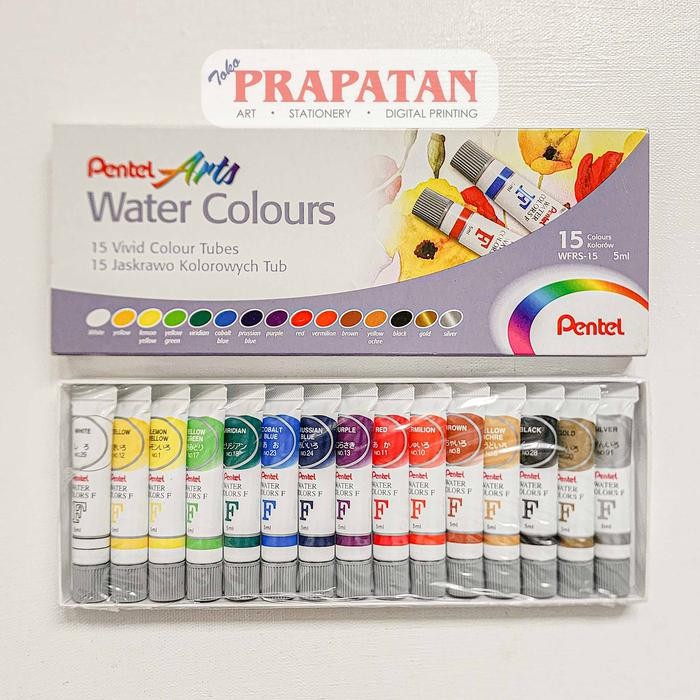 

Pilihan- Pentel Water Colors 15 Warna
