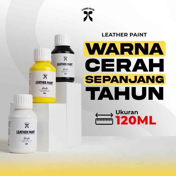 

Pilihan- Cat Sepatu Tas 120Ml Leather Paint Cat Kanvas Sol Acrylic Kulit Asli