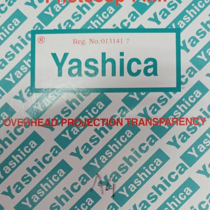 

Pilihan- Transparency Photo Film Yashica A4/Folio