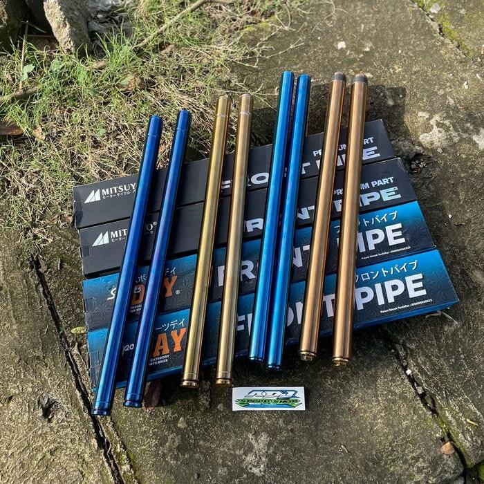 AS SHOCK DEPAN BLUE GOLD 30 31 33 PNP RX KING CB GL MEGAPRO TIGER NINJA IMPORT As skok depan as 30