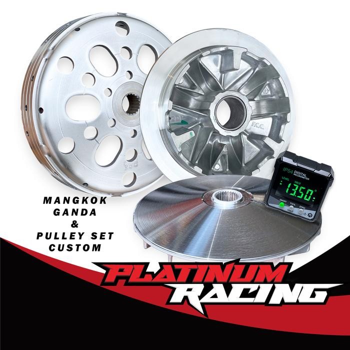 PAKET KIRIAN CVT FULL KOMPLIT NMAX 155 - UPGRADE CVT YAMAHA AEROX RACING ORI - NMAX 2015 - 2019 BY