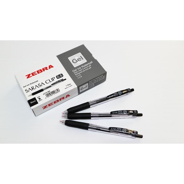 

Ballpoint Zebra Sarasa Clip 0.5mm Warna Hitam