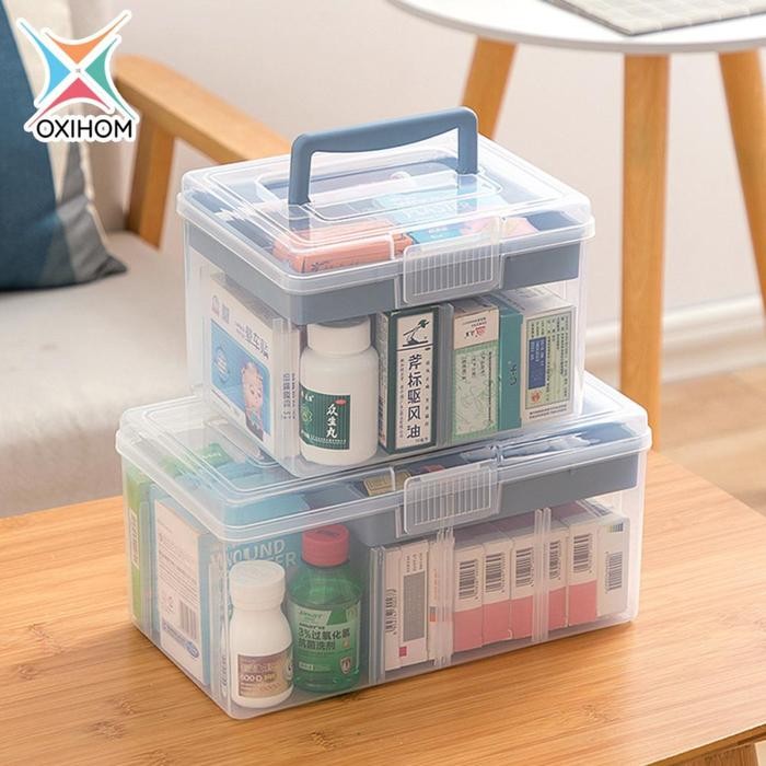 

Oxihom Tempat Kotak Penyimpanan Box Mainan Kotak Dengan Tutup Plastik Dapat disesuaikan