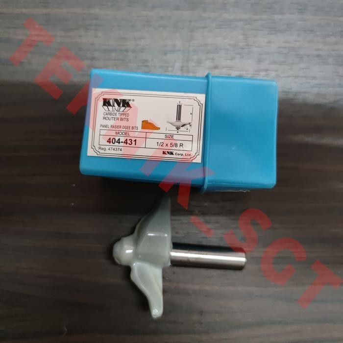 Mata Router Bit / Profil Kayu 404-431 Knk (Panel Rasier Ogee Bits)