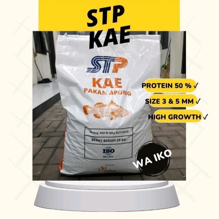 STP KAE JAPFA 5 KG MAKANAN PAKAN PELET IKAN KOI KAKAP AIR TAWAR AQUARIUM