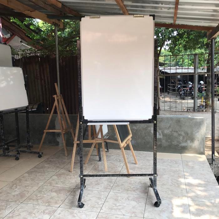 

NEW PRODUK WHITEBOARD STANDING DOUBLE FACE 70X100 TUTI FRUITY