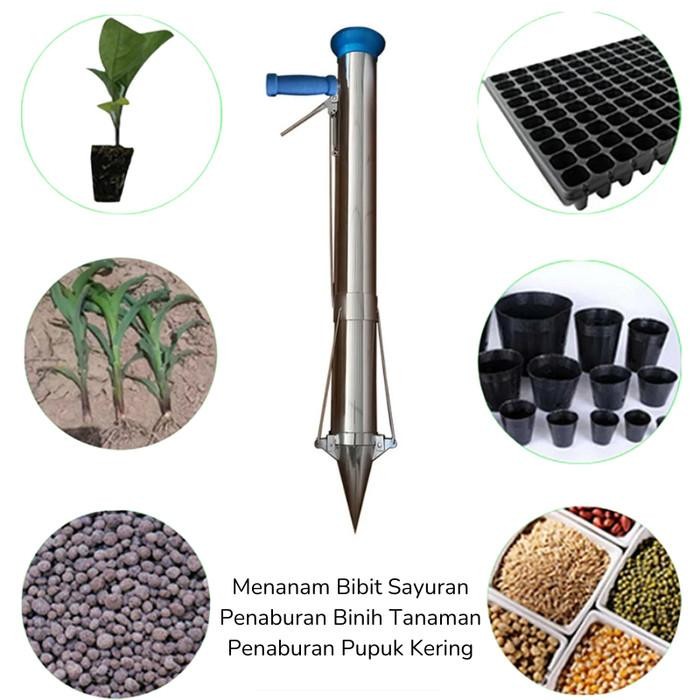 Seed Planter Benih Sayuran Alat Tanam Bibit Sayur Peralatan Tanaman