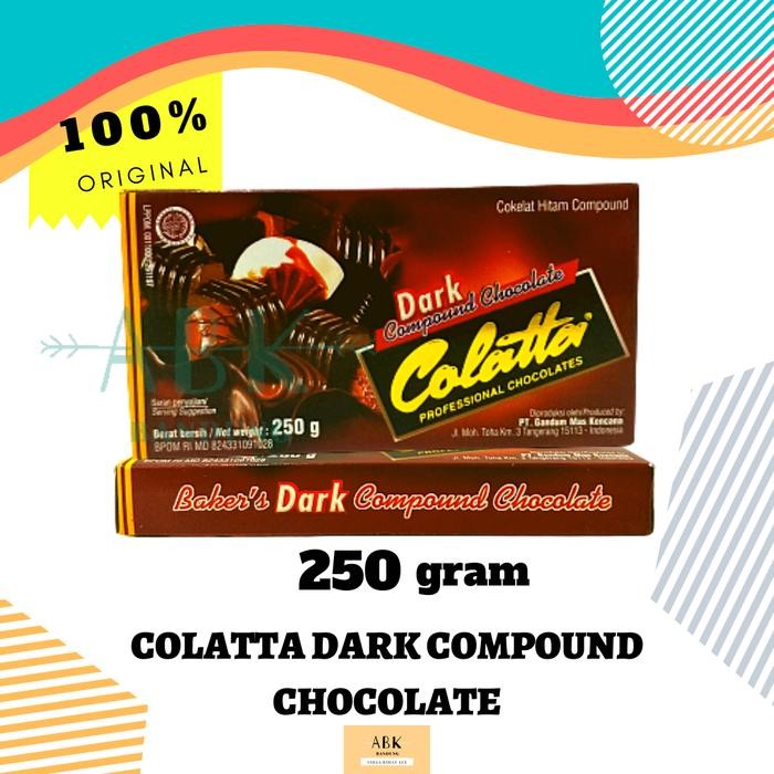 

Pilihan- Colatta Dark Chocolate Compound 250 Gr / 250Gr Coklat Batang Collata