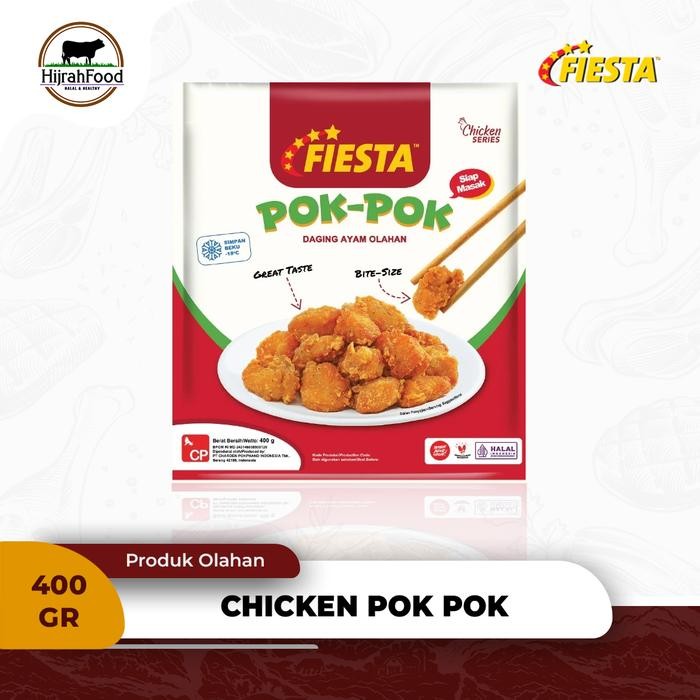 

Pilihan- Fiesta Chicken Pok-Pok Daging Fillet Ayam Berbumbu - 400 Gr