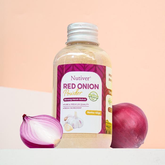 

NUTIVER RED GARLIC POWDER BUMBU BAWANG MERAH BUBUK RED ONION SHALLOT