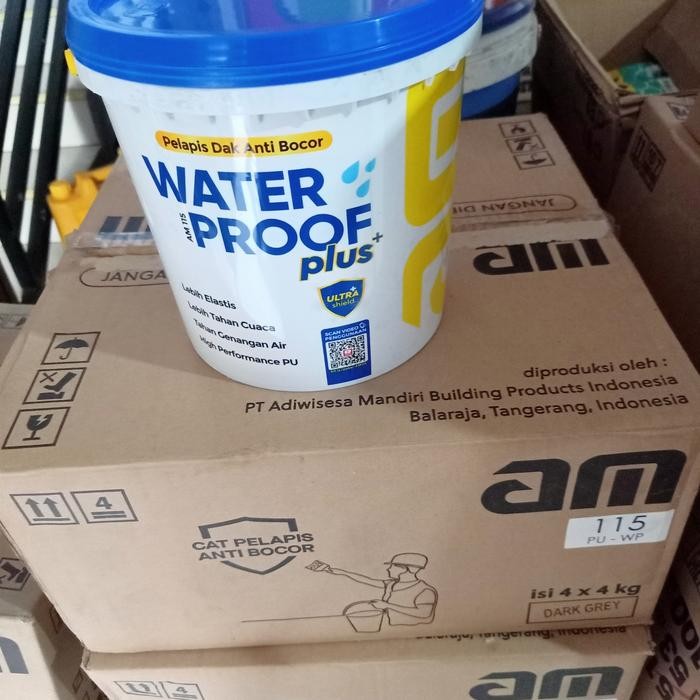Terbaik Am 115 Deck Water Proofing /Cat Pelapis Anti Bocor / Gln 100% Ori