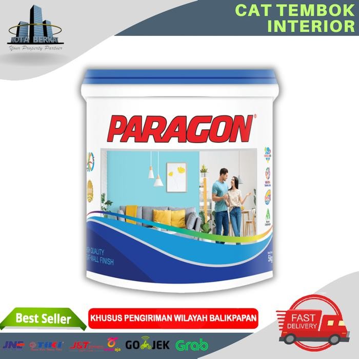 Terbaik Cat Paragon/ Cat Tembok Untuk Dalam Paragon 1 Pail (20Kg) Putih 100% Ori