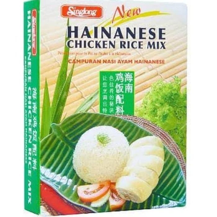 

Stok Baru Bumbu Nasi Hainam Singlong Hainanese Chicken Rice Mix - 90gr