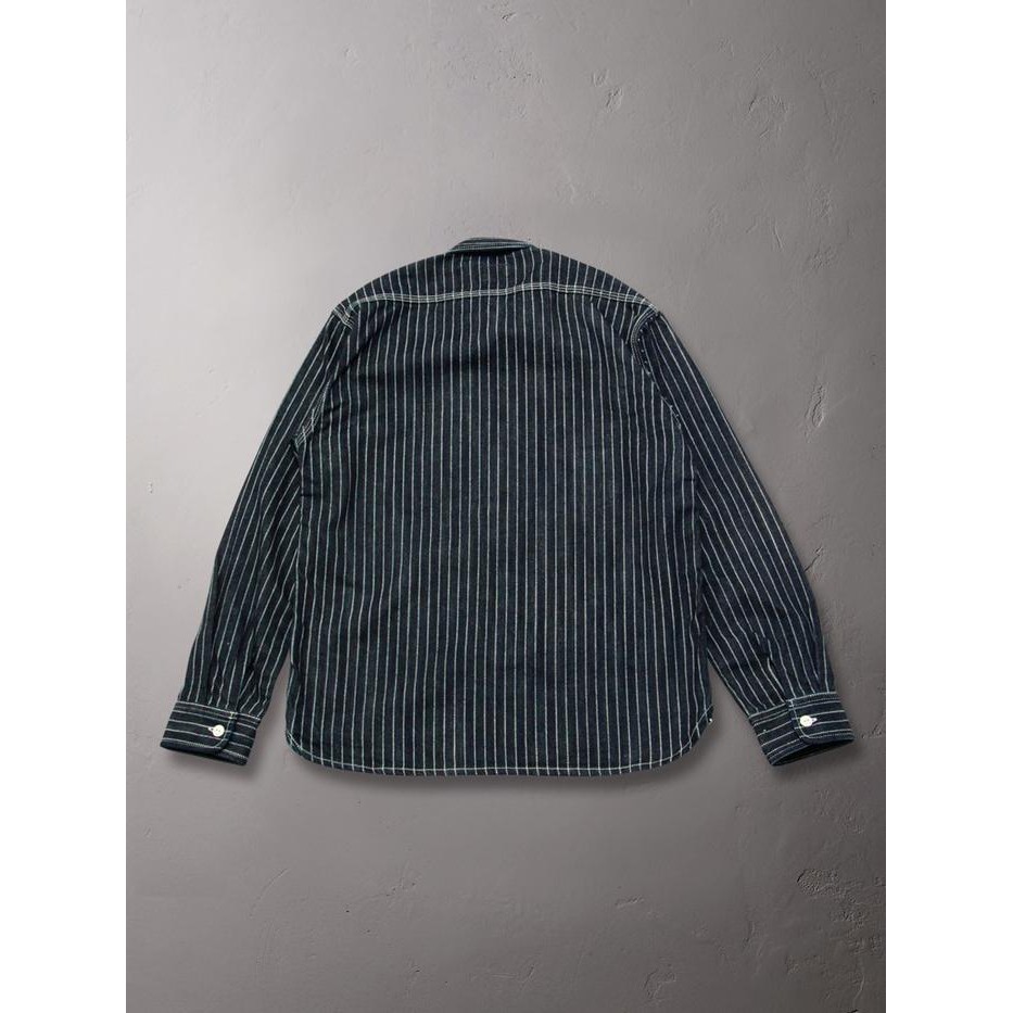 The Flat Head Wabash Indigo Seage Denim Shirt