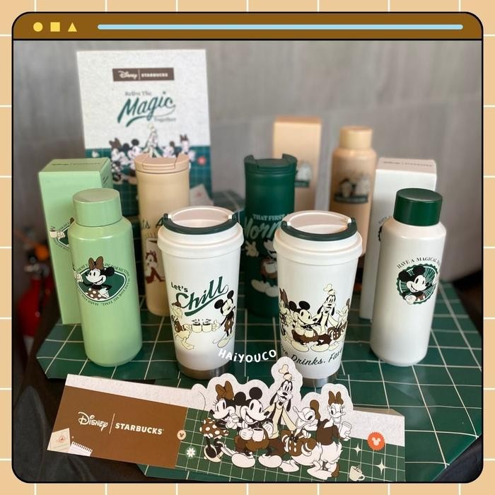 Tumbler Starbucks x Disney Mickey Minnie Mouse / Starbucks Disney