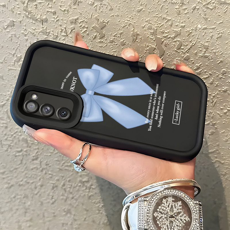 Casing Hp Untuk Samsung S24 FE S20 FE Samsung S21 FE Case Pita dasi Softcase Silikon Kesing Rasakan 