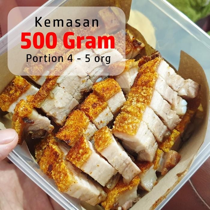 

Nyamnyam Kitchen - Babi Panggang Asin, Sambal Tauco (Kemasan 1/2 KG)