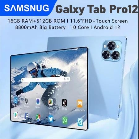 Pilihan- Pro12 11.6Inch Tablet Pc Android Baru 16Gb 512Gb Advan Tablet Murah100 Ribuan Anak