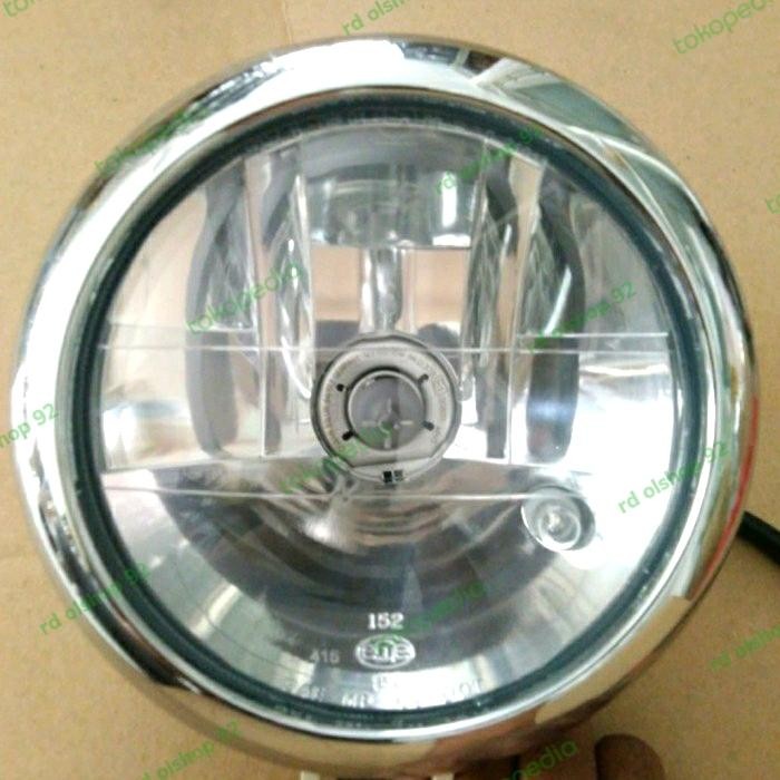 HEADLAMP / LAMPU DEPAN VESPA LXV KUALITAS TERBAIK