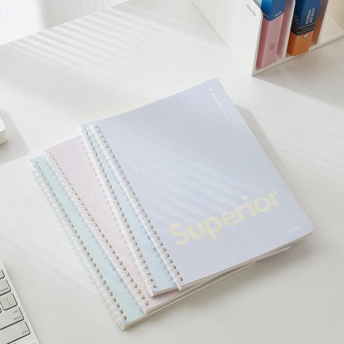 

Bantex Buku Notebook Spiral Soft Ring B5 Superior Bergaris Warna Pastel Spb560 Stationery