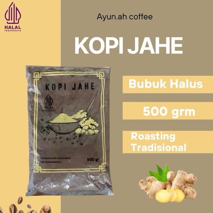 

TERMURAH Kopi Bubuk Jahe termurah/kopi robusta special 500gram kopi bubuk gilingan halus tanpa Gula