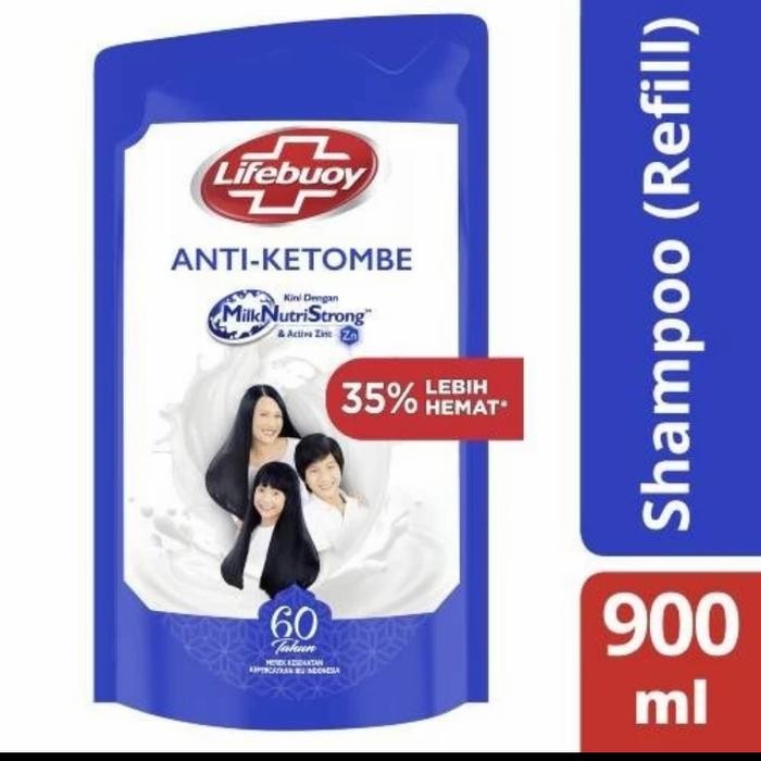 Pilihan- Lifebuoy Shampoo 900Ml Shampoo Anti Ketombe 900 Ml