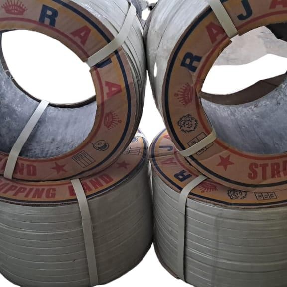 

Tali Strapping Band/ Tali Packing/Tali Klem Warna Putih 15Mm Merk Raja