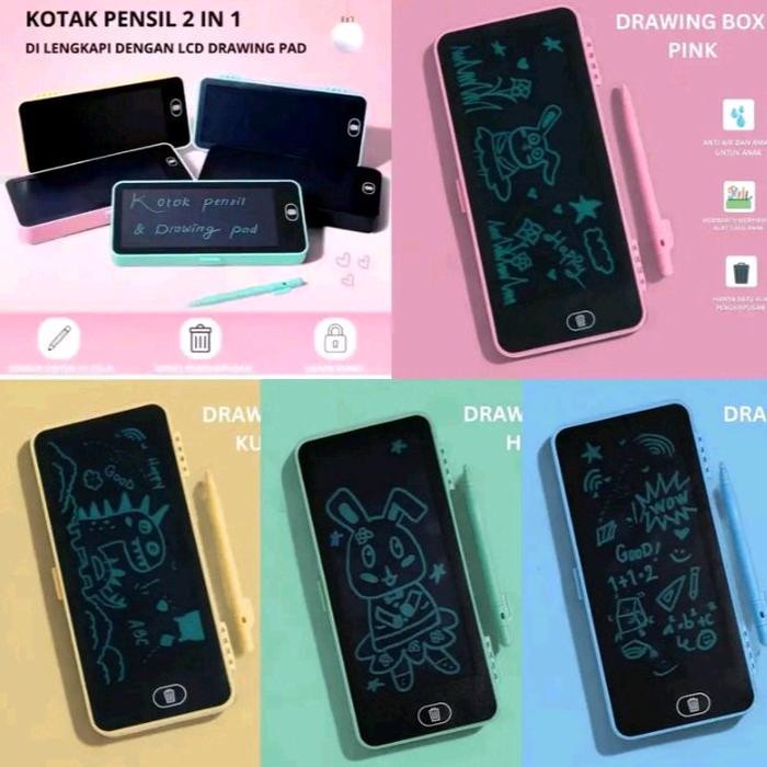 

New KOTAK PENSIL ANAK DAN PAPAN CORET ANAK