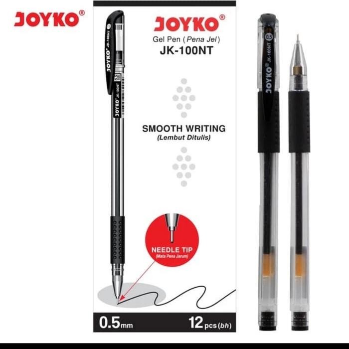 

New joyko gel pen Jk 100NT HITAM