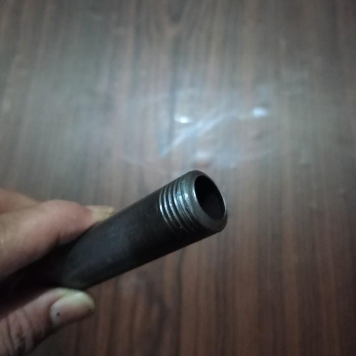 120cm PIPA BESI HITAM DRAT 1/2 inch