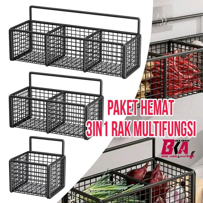 

New PAKET BUNDLING 3in1 RAK SEKAT KOTAK JARING JARING free paku dan perekat lebih hemat Penyimpanan