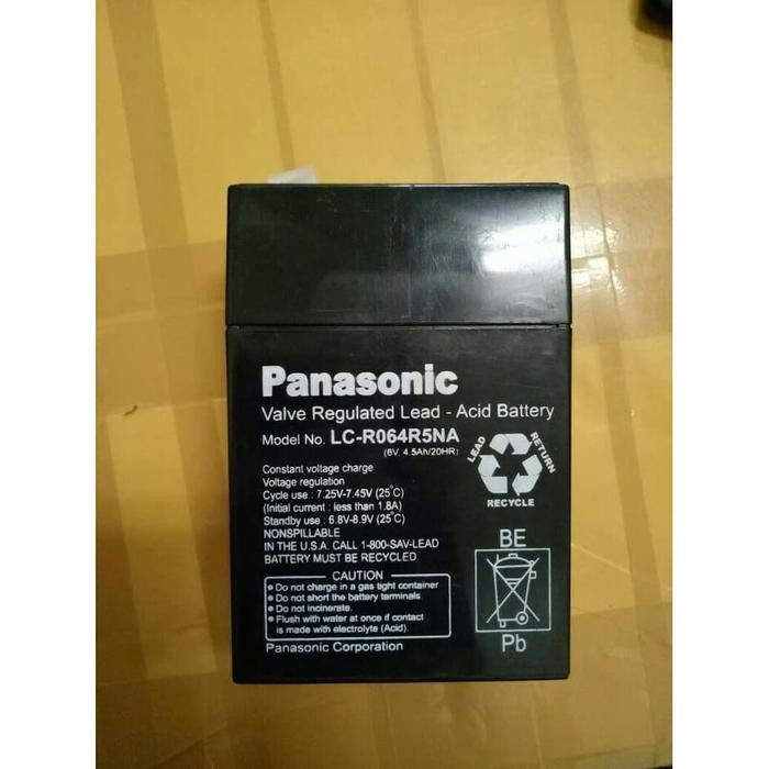 RJ Baterai Battery Aki Kering Accu Kering 6v 6 v 6volt 6 volt