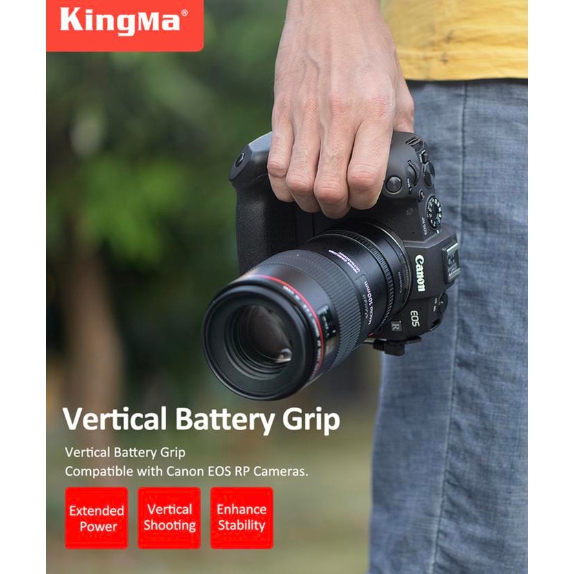 Terbagus Kingma Battery Grip Eos Rp Vertical Holder Canon Dslr Eos Rp Camera Terlariss 
