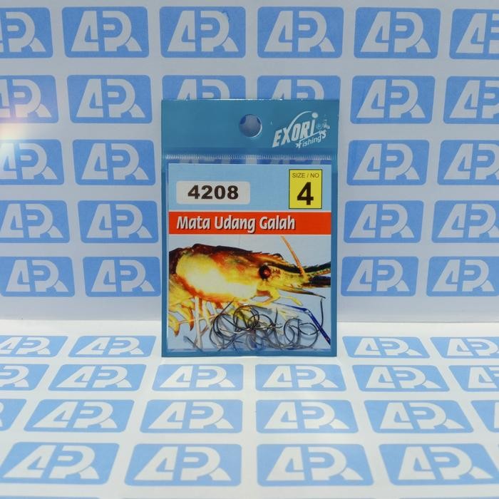 PANCING EXORI MATA UDANG GALAH 4208 SIZE 4 (TERBAIK) (TERBARU) (TERMURAH)