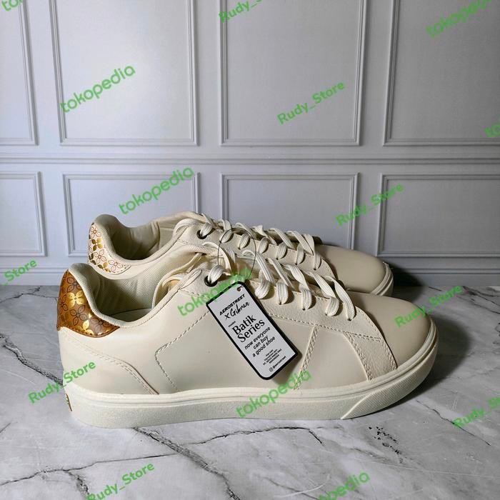 Ready Sepatu Aerostreet X Gibran Putih Emas Size 40 41 44 45 46 Original