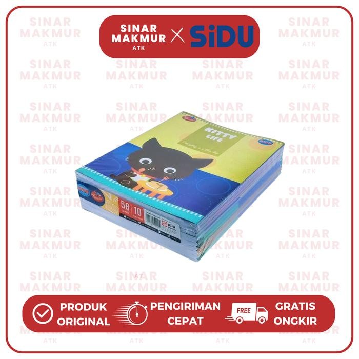 

Buku Tulis/Buku Catatan/Notebook 58 Lembar Sidu/Sinar Dunia (Pak)