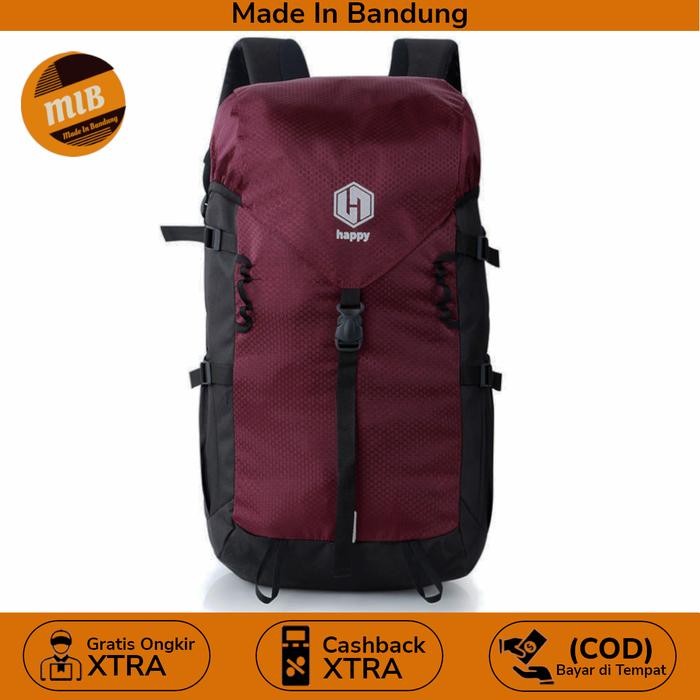 ORIGINAL Semi Carrier Tas Gunung Hiking Ransel 40 Liter Maroon BA 187 READY STOCK