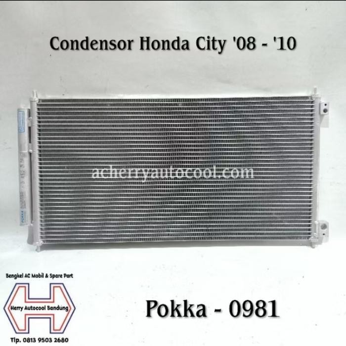 Condensor Kondensor Radiator Ac Mobil Honda City 2008-2010