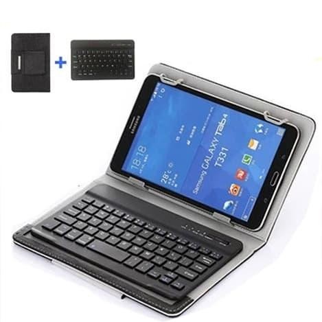 Advan i10 Wireless Bluetooth Keyboard Leather Flip Cover Case