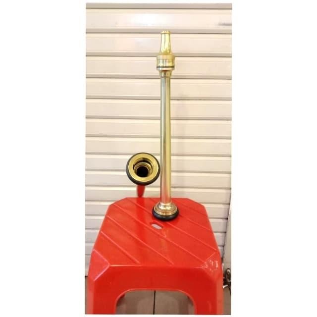 NOZZLE BUAT SELANG PEMADAM API /KEBAKARAN MERK ZEKI ORI UK 1,5INCHI